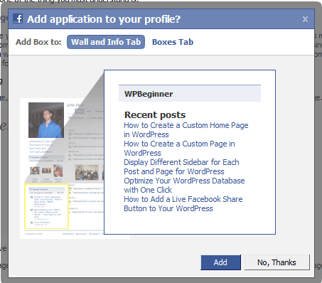 Ứng dụng Facebook cho trang web WordPress của bạn