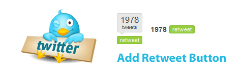 Thêm một nút Retweet trong WordPress