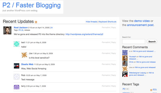 Tạo riêng cho bạn Twitter trang web sử dụng WordPress