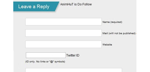 Thêm Twitter Dòng trong Form Comment WordPress