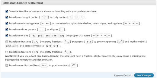 Web Typography Plugin cho WordPress